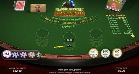 Frankie Dettori S Magic Seven Blackjack Betway